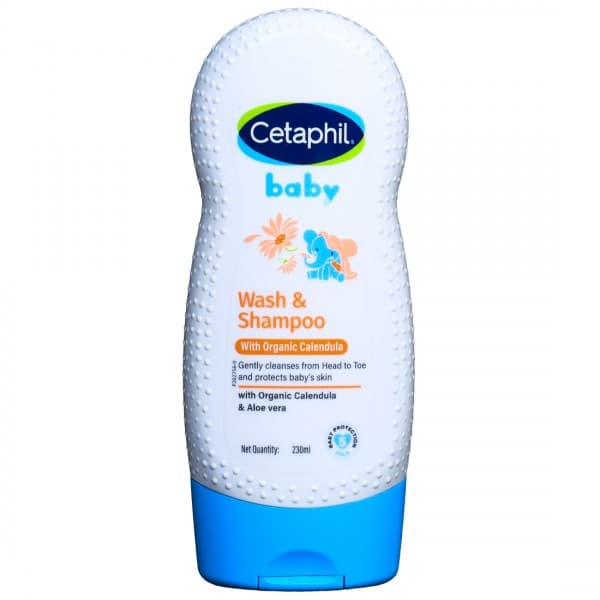 Cetaphil Baby Wash & Shampoo With Organic Calendula 230 ml