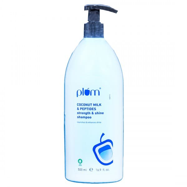 Plum Coconut Milk & Peptides Strength & Shine Shampoo 500 ml