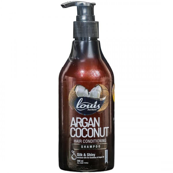 Louis Herbals Argan Coconut Hair Conditioning Shampoo 300 ml