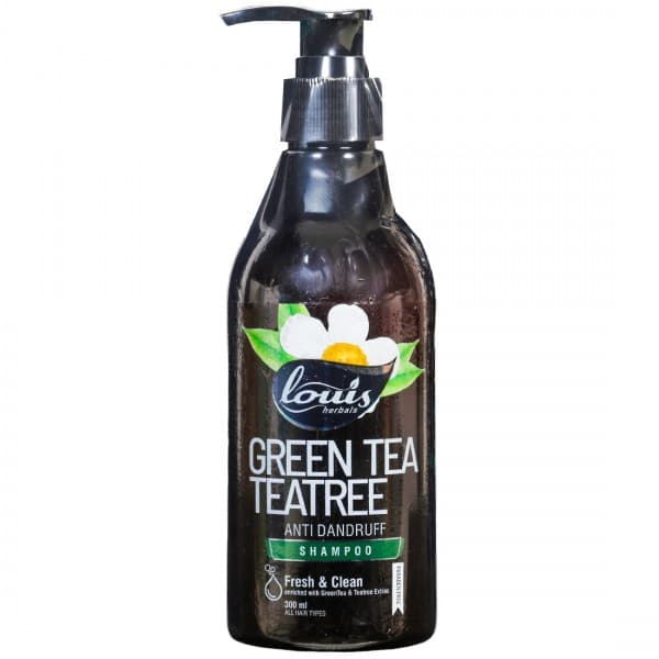 Louis Herbals Green Tea Teatree Anti Dandruff Shampoo 300 ml