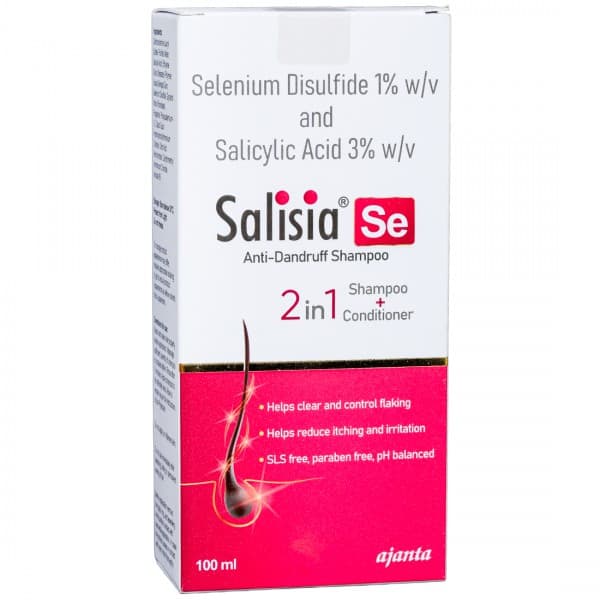 Salisia Se 2 in 1 Anti Dandruff Shampoo + Conditioner 100 ml