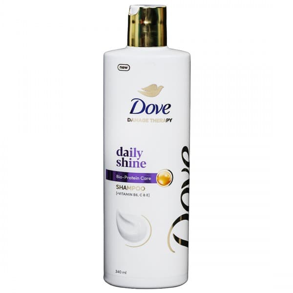 Dove Damage Therapy Daily Shine Bio-Protein Care Shampoo (Rs. 55 Off) 340 ml