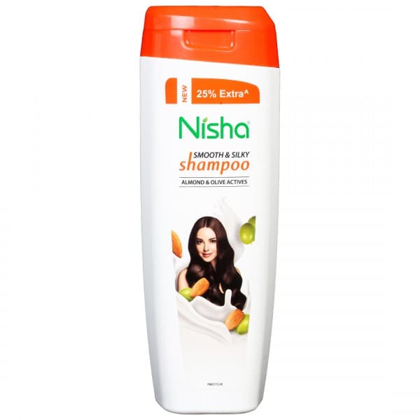 Nisha Smooth & Silky Shampoo (25% Extra) 272 ml