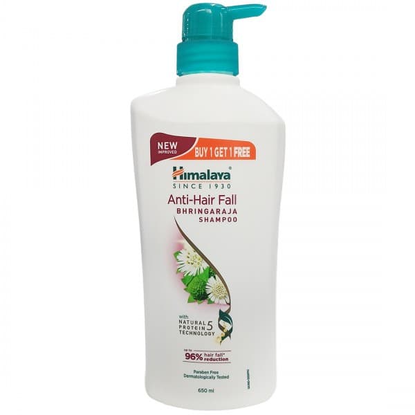 Himalaya Anti Hair Fall Bhringaraja Shampoo (Buy 1 Get 1 Free) (Rs. 94 Off) 650 ml