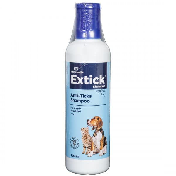 Extick Anti Ticks Veterinary Shampoo 200 ml