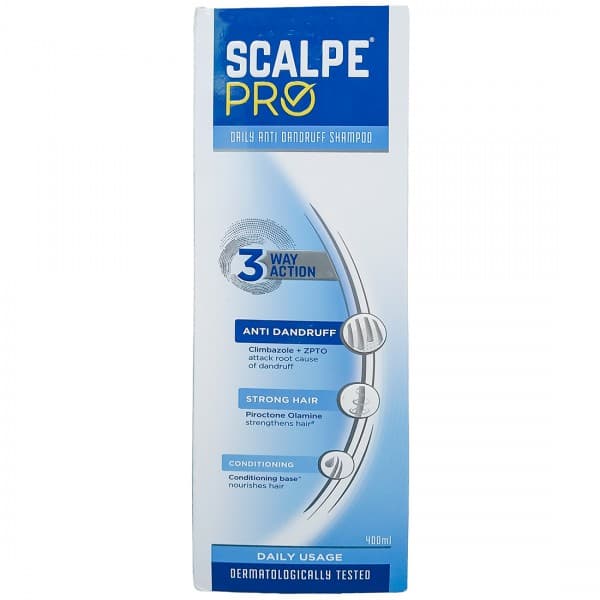 Scalpe Pro Daily Anti Dandruff Shampoo 400 ml
