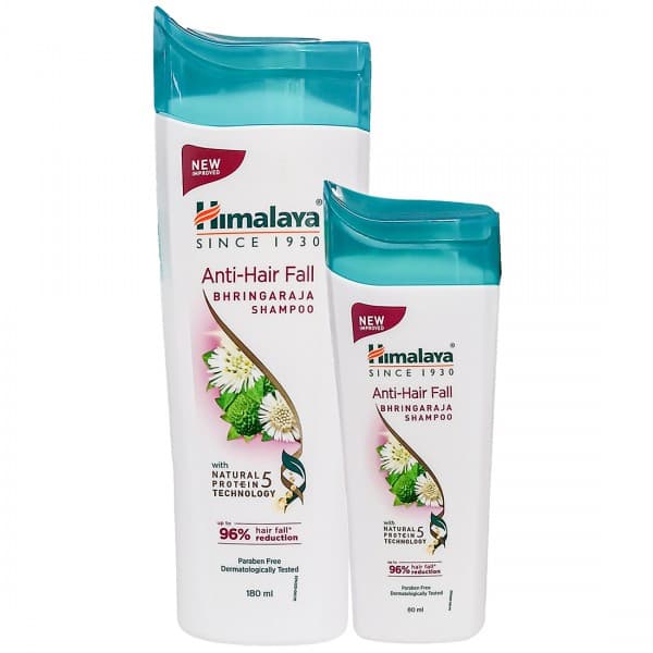 Himalaya Anti Hair Fall Bhringaraja Shampoo (Free Himalaya Anti Hair Fall Bhringaraja Shampoo 80ml) 180 ml