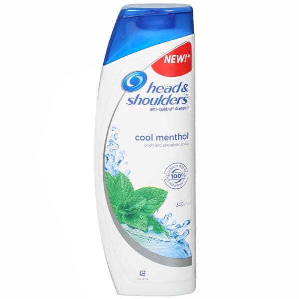 Head & Shoulders Cool Menthol Shampoo 340 ml