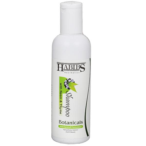 Habibs Botanicals with Neem & Thyme Anti Dandruff Formulation Shampoo 200 ml