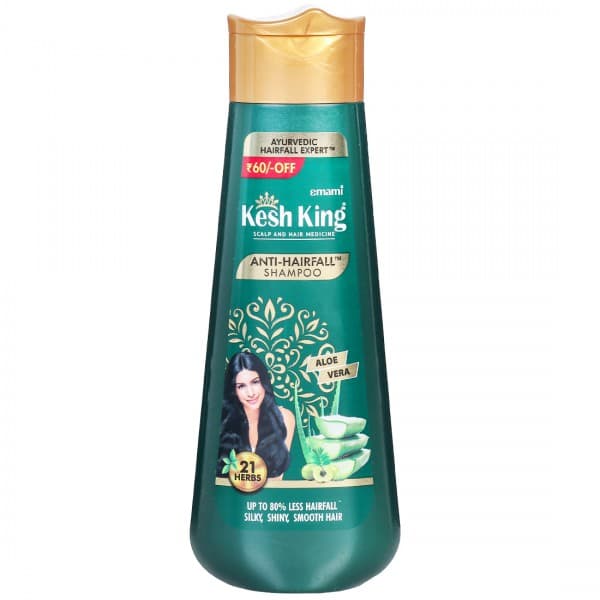 Emami Kesh King Anti Hairfall Shampoo (Rs.60/- Off) 340 ml