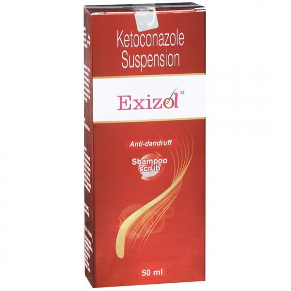 Exizol (Anti Dandruff  Scrub) Shampoo 50 ml