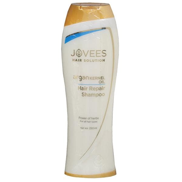 Jovees Hair Solution Argan Kernel Oil Hair Repair Shampoo Power Of Herbs For All Hair Types 250 ml