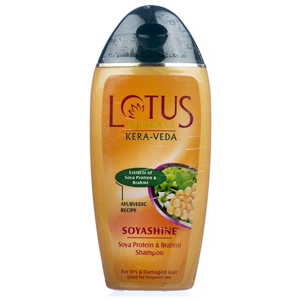 Lotus Herbals Kera-Veda Soyashine Soya Protein & Brahmi Shampoo 200 ml