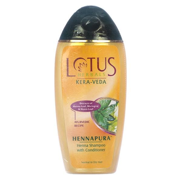Lotus Herbals Kera-Veda Henapura Henna Shampoo with Conditioner 200 ml