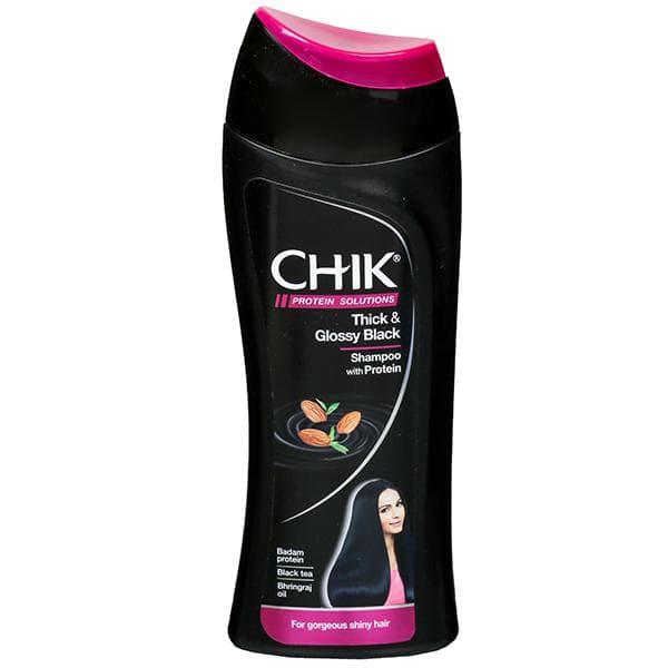 Chik Thik & Glossy Black Protein Shampoo 175 ml