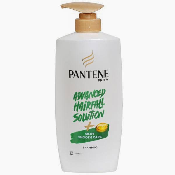 Pantene Advanced Hairfall Solution + Silky Smooth Care Shampoo 650 ml
