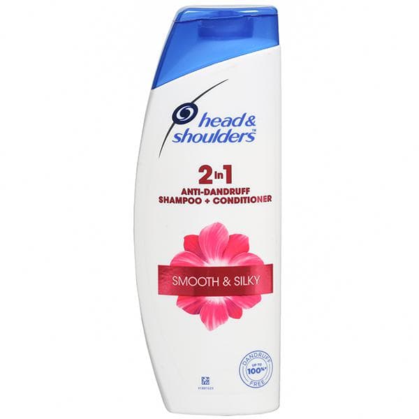 Head & Shoulders 2 in 1 Anti-Dandruff Smooth & Silky Shampoo + Conditioner 340 ml