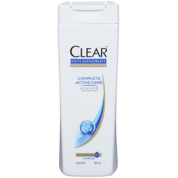 Clear Anti Dandruff Complete Active Care Nourishing Shampoo 80 ml