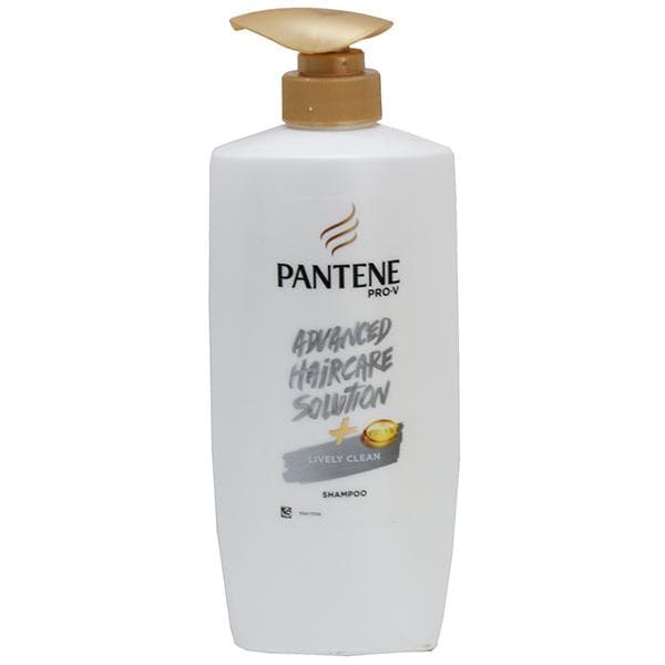 Pantene Advanced Haircare Solution + Lively Clean Shampoo 650 ml