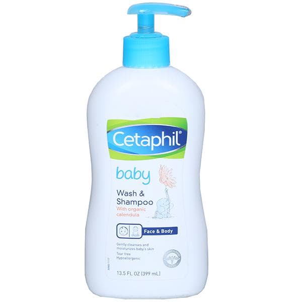 Cetaphil Baby Wash & Shampoo (With Organic Calendula) 399 ml