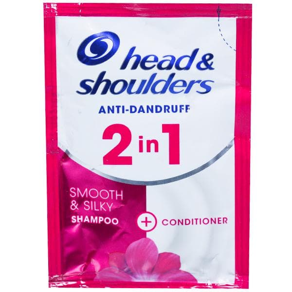 Head & Shoulders 2 in 1 Anti-Dandruff Smooth & Silky Shampoo + Conditioner 9 ml
