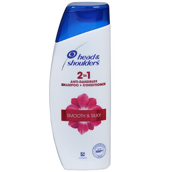 Head & Shoulders 2 in 1 Anti-Dandruff Smooth & Silky Shampoo + Conditioner 180 ml