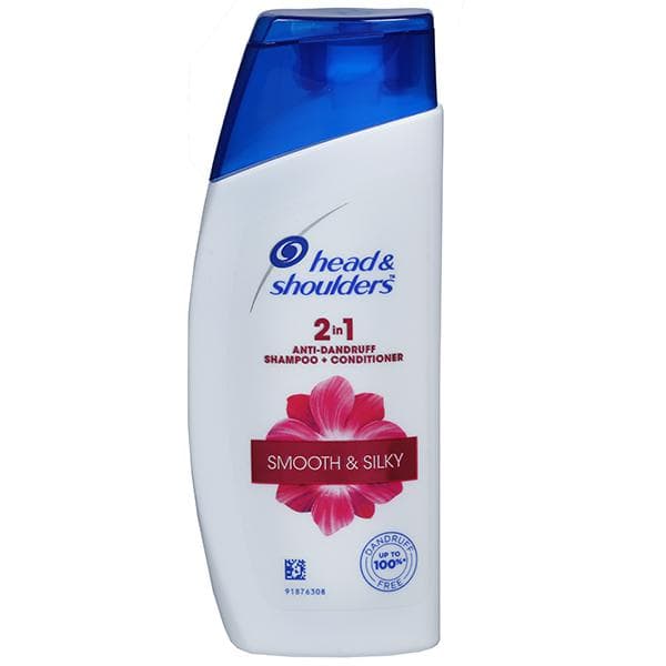 Head & Shoulders 2 in 1 Anti-Dandruff Smooth & Silky Shampoo + Conditioner 72 ml