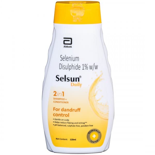 Selsun Daily 2 in 1 Shampoo + Conditioner 120 ml