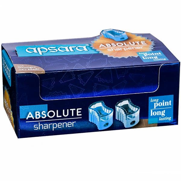 Apsara Absolute Sharpener 103410010 Pack Of 10