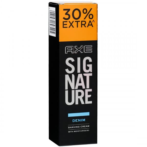 Axe Signature Denim Shaving Cream (Free 30 % Extra) 60 g