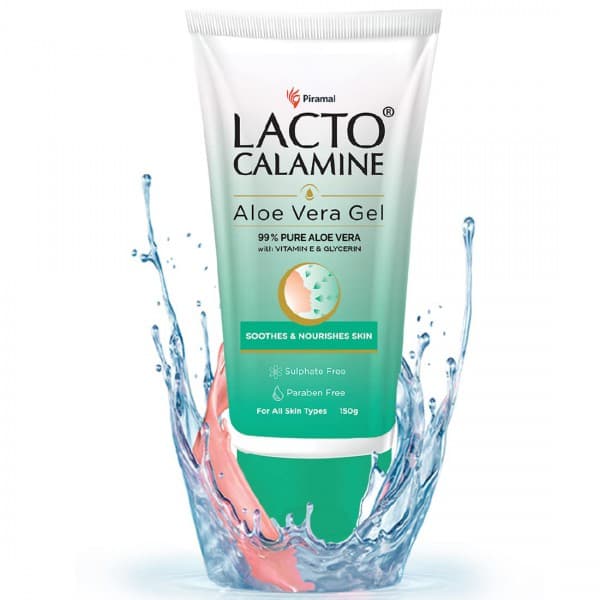 Lacto Calamine Aloe Vera Gel with Vitamin E & Glycerin 150 g