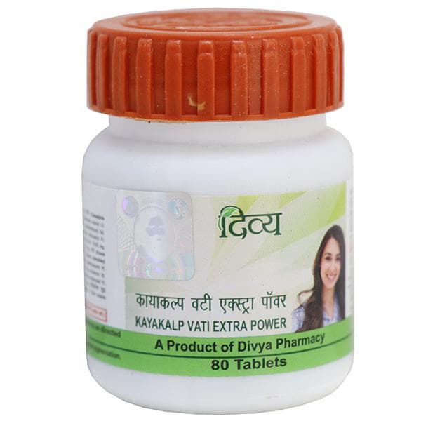 Divya Kayakalp Vati 80 Tablets