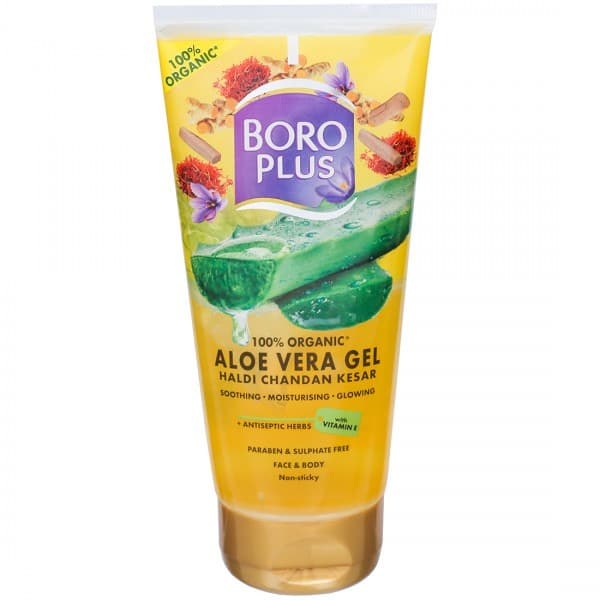 Boroplus Aloe Vera Gel Haldi Chandan Kesar 150 ml