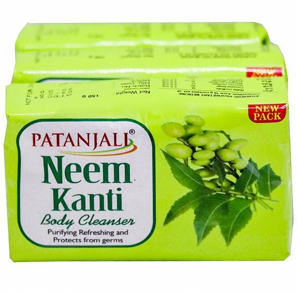 Patanjali Neem Kanti Body Cleanser (Save Rs 5) 3 x 150 g