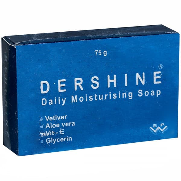 Dershine Daily Moisturising Soap 75 g
