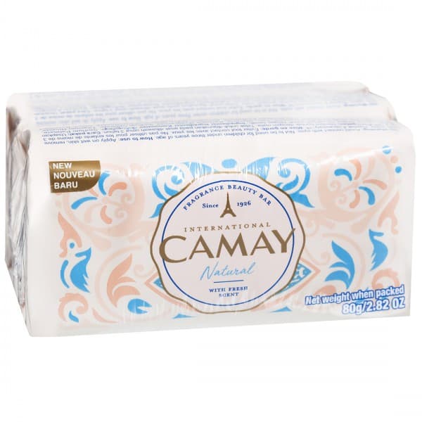 Camay International Natural Fragrance Beauty Bar 3 X 80 g