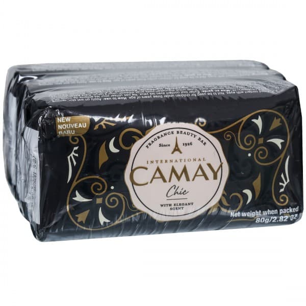 Camay International Chic Fragrance Beauty Bar 3 X 80 g