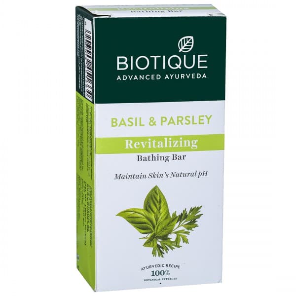 Biotique Basil & Parsley Revitalizing Bathing Bar 150 g