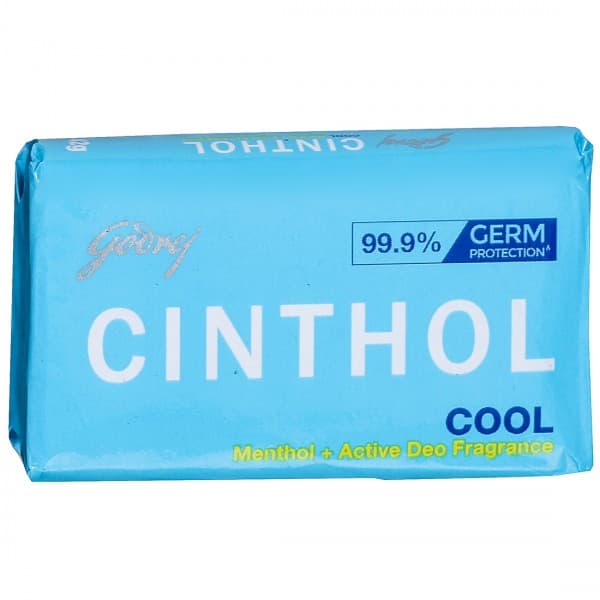 Cinthol Cool Menthol+ Active Deo Fragrance Soap 42 g