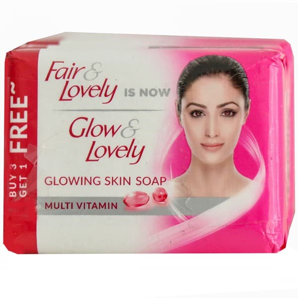 Glow & Lovely Multi Vitamin Glowing Skin Soap (Buy 3 Get 1 Free) 4 x 75 g