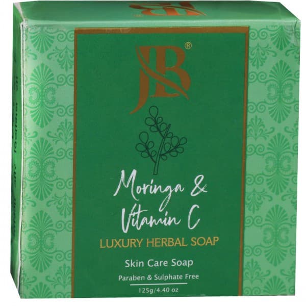 JB Moringa & Vitamin C Luxury Herbal Skin Care Soap 125 g