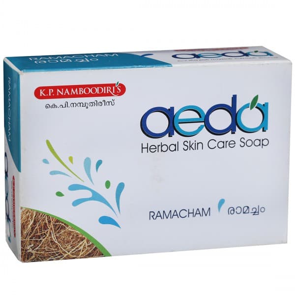 K P Namboodiri's Aeda Ramacham Herbal Skin Care Soap 75 g