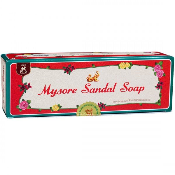 Mysore Sandal Soap 3 x 150 g