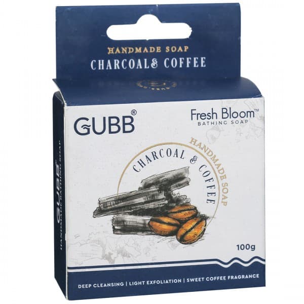 Gubb Fresh Bloom Charcoal & Coffee Bathing Soap 100 g