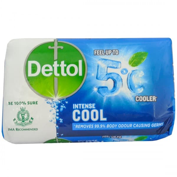 Dettol Intense Cool Feel up to 5°C Cooler Soap 75 g