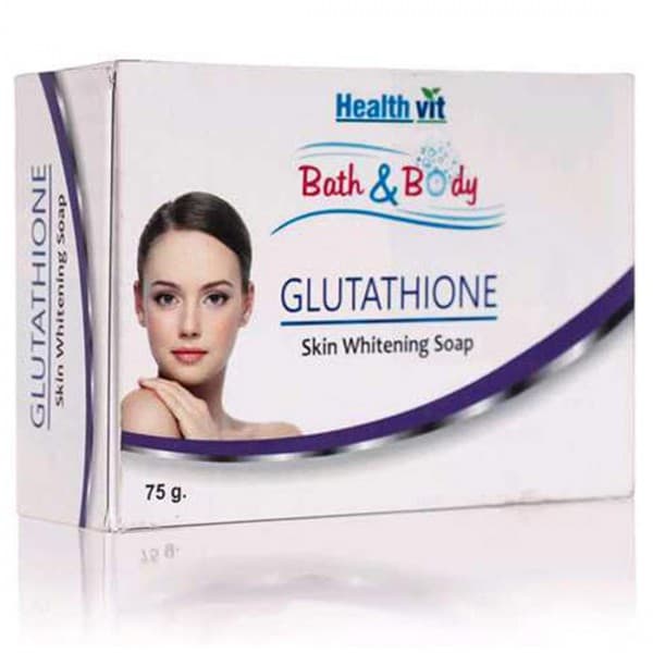 HealthVit Bath & Body Glutathione Skin Whitening Soap 75 g