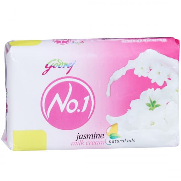 Godrej No.1 Jasmine and Milk Cream Soap 50 g