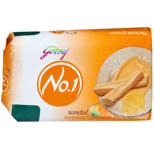 Godrej No.1 Sandal And Turmeric Soap 50 g