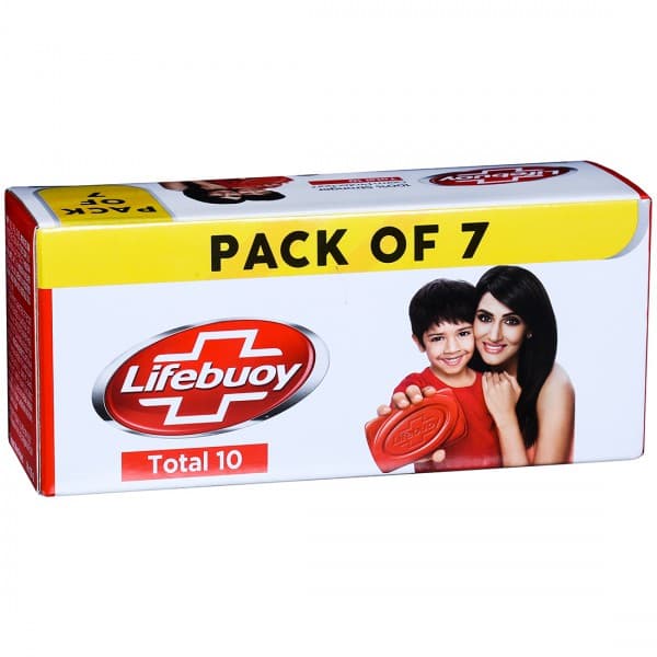 Lifebuoy Total 10 Soap 7 x 125 g