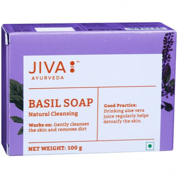 Jiva Ayurveda Basil Soap 100 g